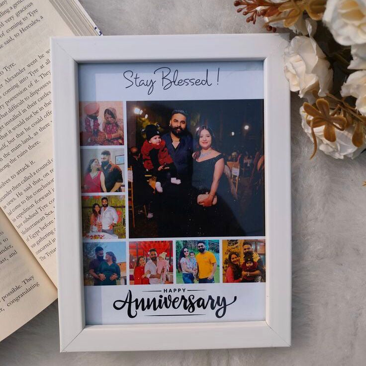 Anniversary Photo Frame - Stay Blessed