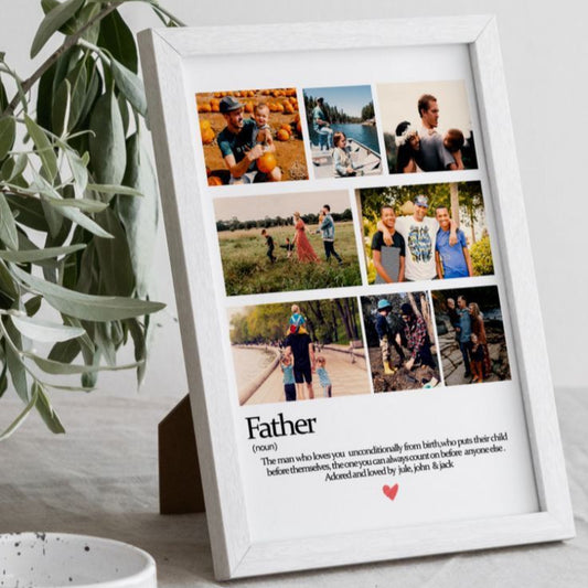 Father Day Photo Frame - The Man Who Loves You
