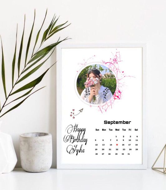Personalized Happy Birthday Frame – Unique Gift for Loved Ones